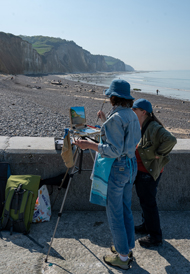 Schilderweek Normandie-Pourville